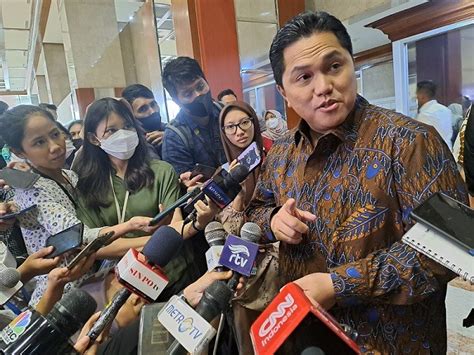 Utang Bumn Tembus Rp Triliun Erick Thohir Jangan Dipersepsikan Buruk