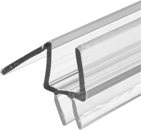 Prime Line M 6258 Frameless Shower Door Bottom Seal For 3 8 In Thick Glass Doors Stop Shower