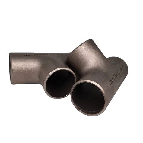 Inch Straight Stainless Steel L Unequal Tee For Plumbing Pipe