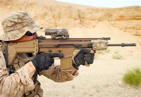 Fabrique Nationale Fn Scar Mk 16 Mk 17 Modular Automatic Assault Rifle