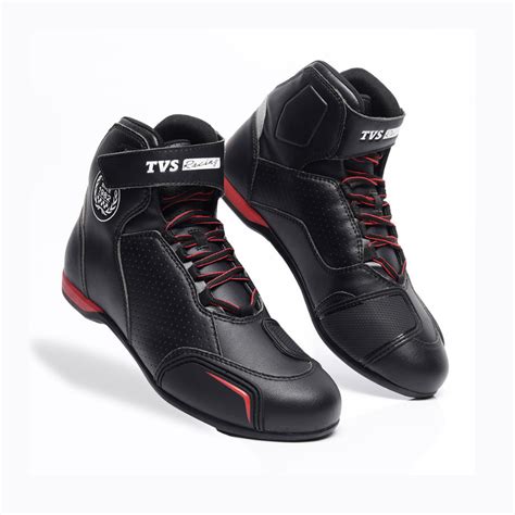 Tvs Racing Ankle Length Riding Boots