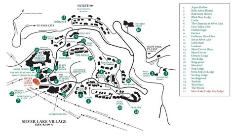 Silver Lake Village Deer Valley Map - Ferry Map