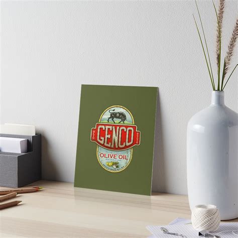 "The Godfather - Genco Olive Oil Co." Art Board Print by UnconArt | Redbubble