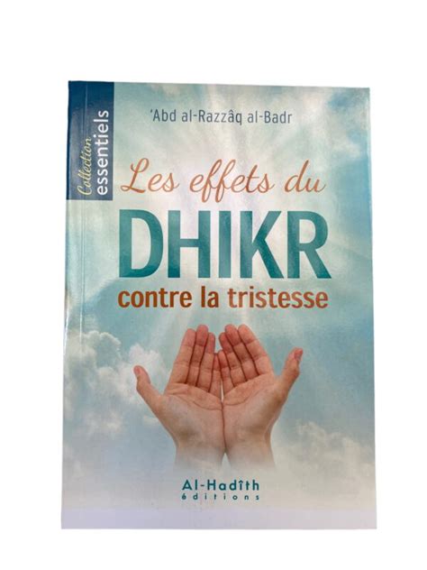 Les Effets Du Dhikr Contre La Tristesse De Poche Boutique Nabil Shop