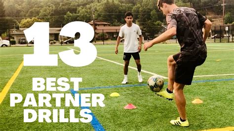 13 Best Partner Drills Fun Soccer Exercises To Do With A Teammate