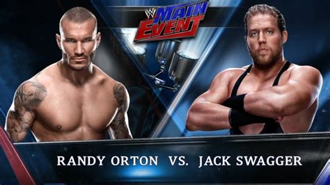 Randy Orton Vs Jack Swagger Main Event Wwe K Ps Youtube