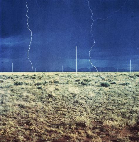 Walter De Maria Lightning Field 1977