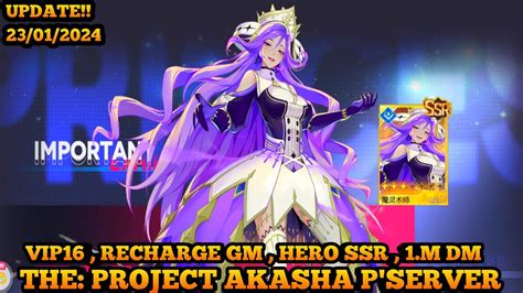 The Project Akasha P Server V Free Recharge Gm Yuan Card