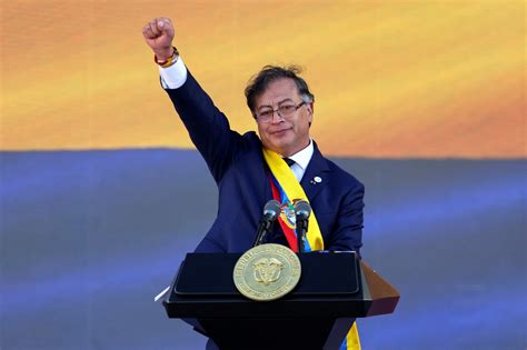 Statecraft Ex Rebel Gustavo Petro Sworn In As Colombias First Ever