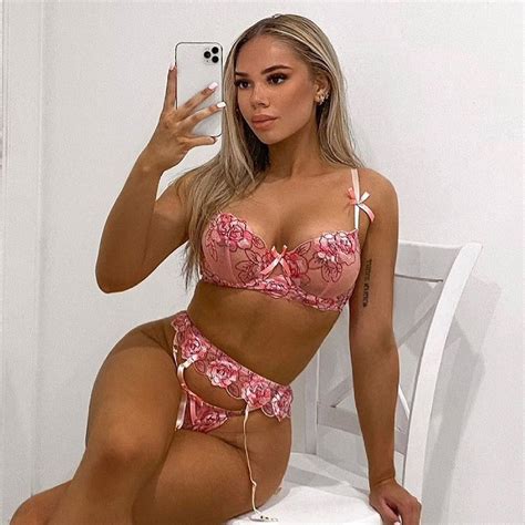 Embroidered Applique Lace Lingerie Mesh Sheer Honeymoon Wireless Matching 3 Pieces Lingerie Set