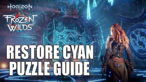 The Forge Of Winter Restore Cyan Puzzle Horizon Zero Dawn Youtube