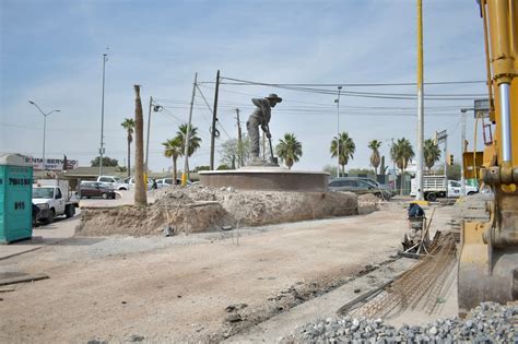 Realizan Trabajos En Cruce El Campesino De Torreón