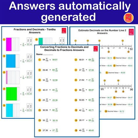 Decimal Equivalents Of Tenths And Hundredths Year 4 Teaching Resources