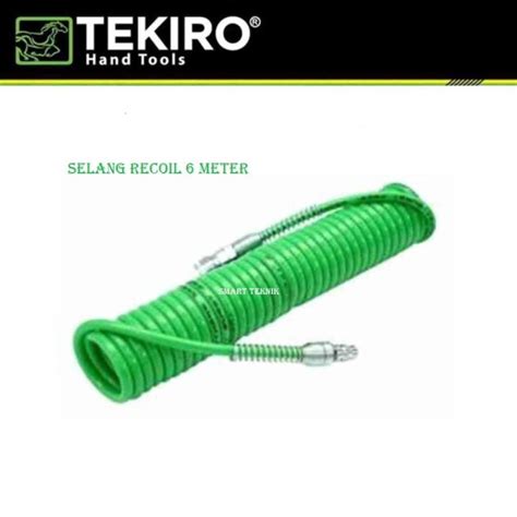 Tekiro Recoil Hose 6 M 5X8 Mm Selang Kompresor ORIGINAL TEKIRO