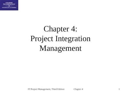 Ppt Chap Project Integration Management Dokumen Tips