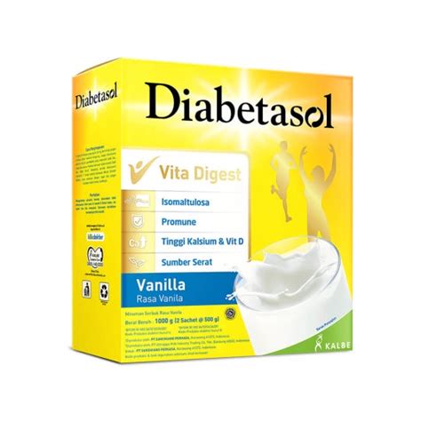 Jual Diabetasol Vanila Gr Gr Diabetasol Coklat Gr