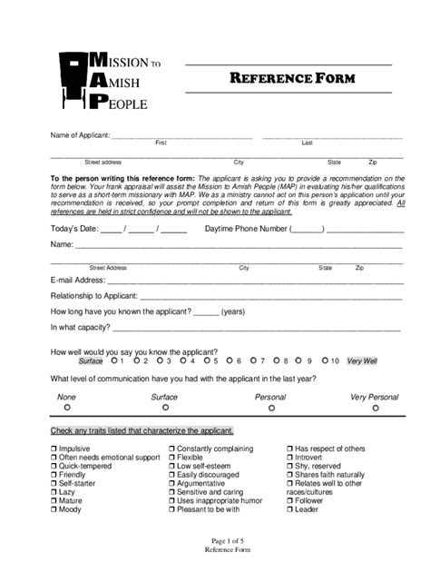 Fillable Online Fillable Online Dhss Alaska Reference Form For Person