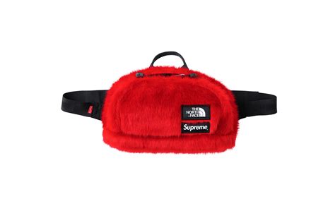 The North Face Faux Fur Waist Bag Fall Winter Supreme