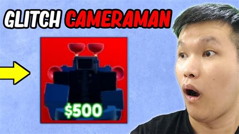 AKU DAPET NEW MYTHIC GLITCH CAMERAMAN DI TOILET TOWER DEFENSE Roblox