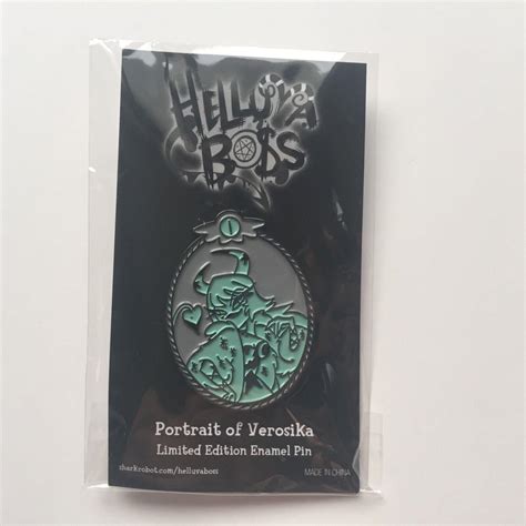 Verosika Mayday Helluva Boss Limited Edition Enamel Pin Portraits