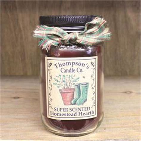 Homestead Hearth Small Mason Jar Candle By Thompson S Candles Co