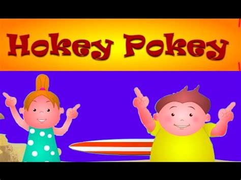 Hokey Pokey Song With Lyrics - Nursery Rhymes For Children - YouTube