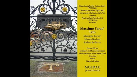 試聽 馬斯莫法羅三重奏古典心爵士情 Massimo Faraò Trio Moldau plays classics YouTube