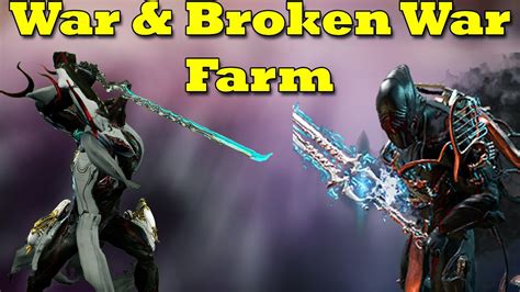 Warframe How To Get The War And The Broken War Youtube