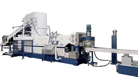 Double Stage Pelletizing Machine Twin Screw Extruder Plastic Recycle