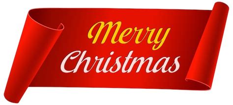 Merry Christmas Banner Clipart Vectors And Illustrations For Free