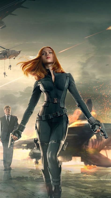 Black Widow Captain America The Winter Soldier Wallpapers 58