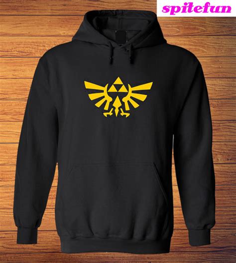 Triforce Black Legend Of Zelda Hoodie