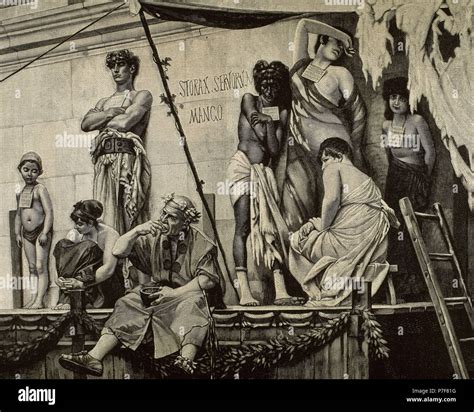 Roman Slave Market Hi Res Stock Photography And Images Alamy