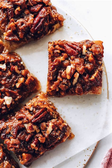 Pecan Pie Bars Vegan Gf