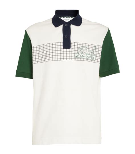 Lacoste Cotton Polo Shirt | Harrods US