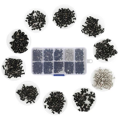 500pcs Universal Laptop Computer Tablet M2 M2 5 M3 Screws Repair Tool Kit Box B Ebay