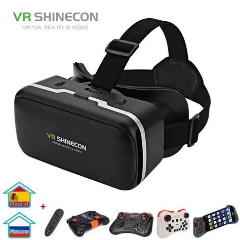 Vr Shinecon G04 Virtual Reality Headset 3d Vr Glasses For 4 7 6 0 Inches Android Ios Smart