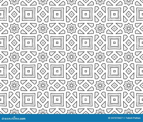 Illustration Of Seamless Tile Patterns Stock Illustration