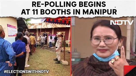 Manipur Repolling Lok Sabha Elections Re Polling Begins At Booths