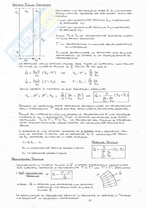 Termocinetica Appunti Ed Esercizi Commentati Secondo Modulo Di Moto