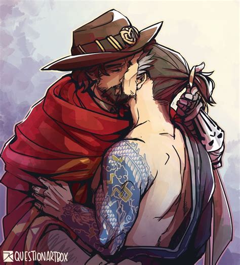 Mchanzo Mccree X Hanzo Vk Overwatch Hanzo Overwatch Hanzo