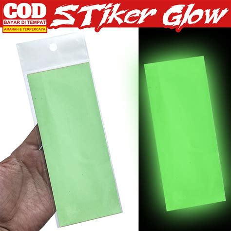 Jual Stiker Fosfor Glow In The Dark Lakban Isolasi Menyala Dalam Gelap