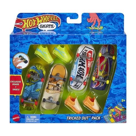 Kit Mattel Hot Wheels Skate De Dedo Sortido Hgt Mattel