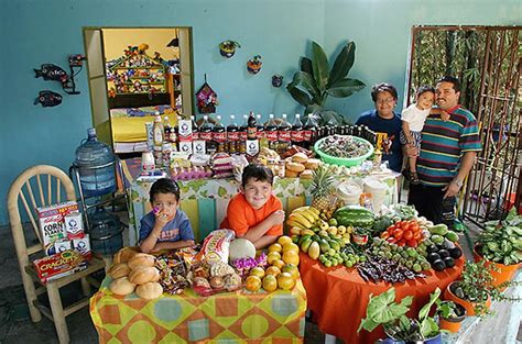 Hungry Planet: What the World Eats by Peter Menzel | Amusing Planet