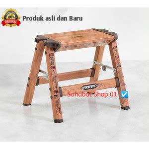 Jual Fixsteps Krisbow Tangga Alumunium 1 Step Motif Kayu Kab Sleman