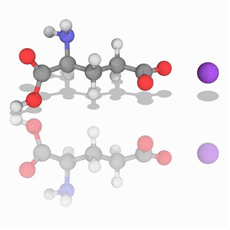 Monosodium Glutamate Organic Compound Molecule Photograph By Laguna