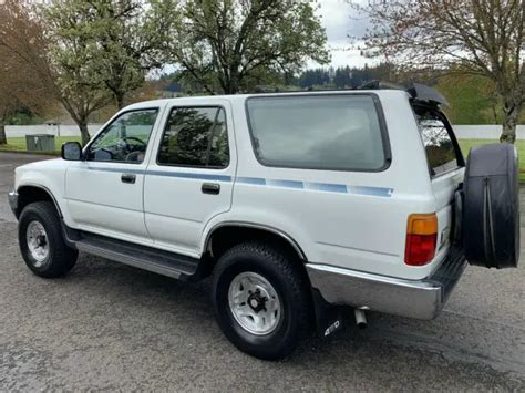 1991 Toyota 4Runner SR5 4x4 V6 Only 119 000 Original Miles For Sale