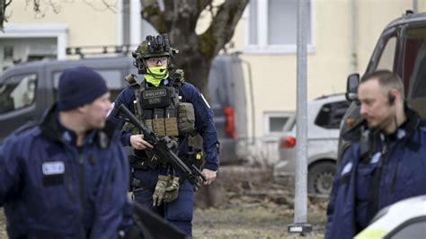 Shooting In Finland Twelve Year Old Hits Three Peers At School How