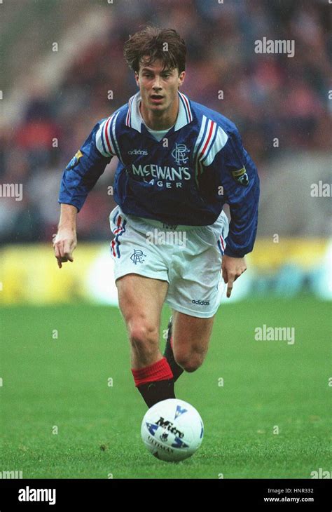 BRIAN LAUDRUP GLASGOW RANGERS FC 18 October 1996 Stock Photo - Alamy