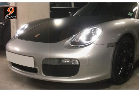 Blocs Optiques Led Look Black Pour Porsche Boxster Cayman Mki